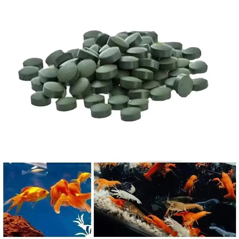 Aquarium Fish Holiday Food - 100-3000 sztuk tabletek spiruliny o wysokiej