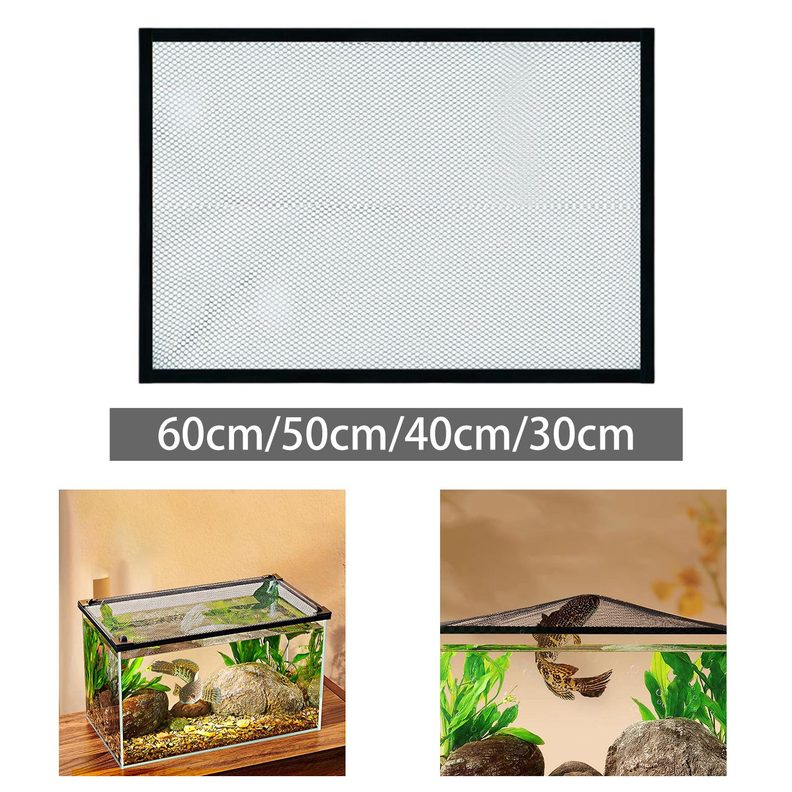 Aquarium Fish Jump Guard - Osłona ekranu akwarium Magnetyczna osłona siatki
