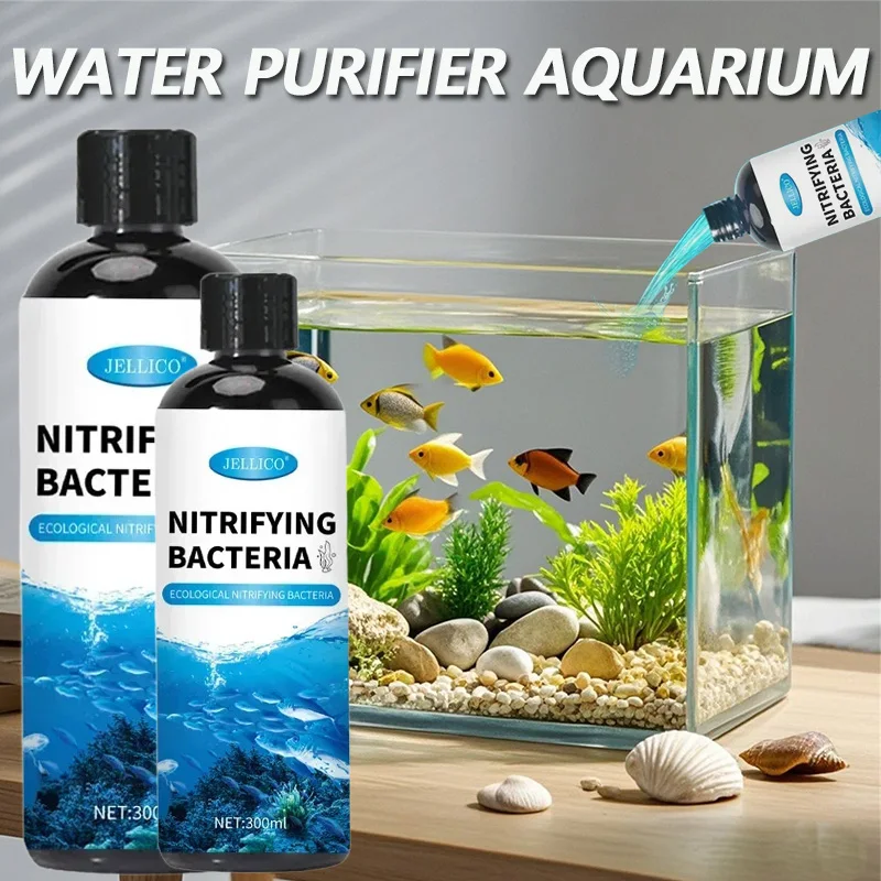 Aquarium Fish And Supplies - 300ml Płyn z Bakteriami Nitryfikującymi do
