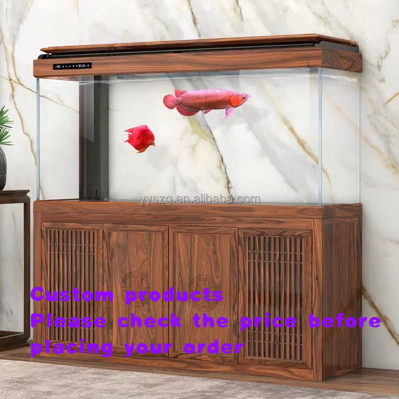 Aquarium Fish Usa - Akwarium Prostokątne Szklane Komercyjne Luksusowe Wytrzymałe