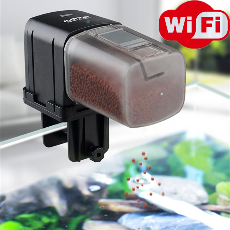 Aquarium Fish Holiday Food - Inteligentny podajnik ryb WiFi Zdalne karmienie
