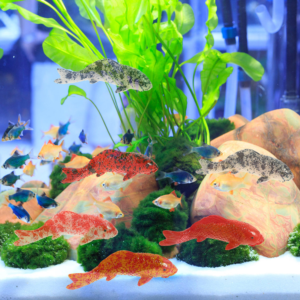 10 szt. Mini Rybki Koi Dekorac – Aquarium Fish Koi recenzja i cena