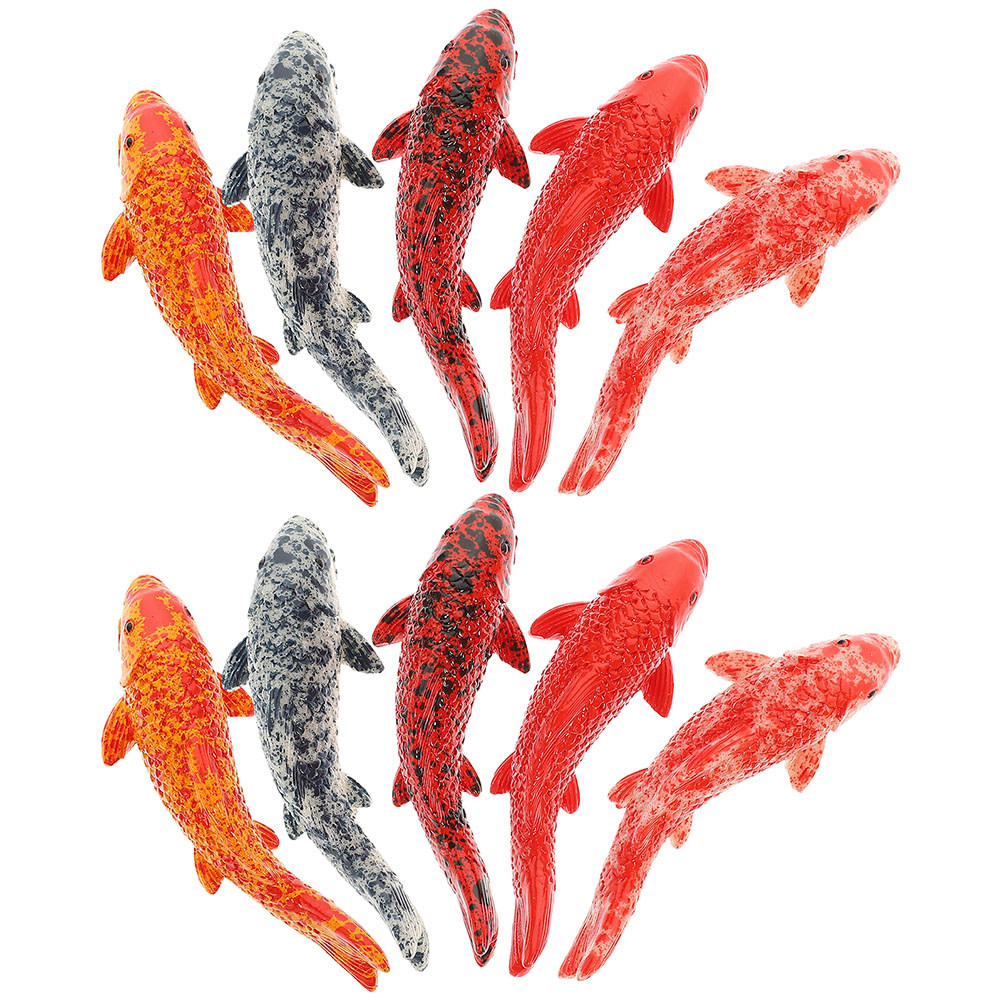 10 szt. Mini Rybki Koi Dekorac – Aquarium Fish Koi recenzja i cena