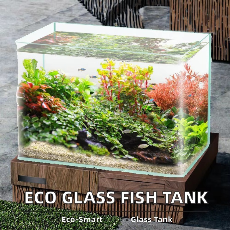 Akwarium biurkowe w pudełku, u – Aquarium Fish Glass recenzja i cena