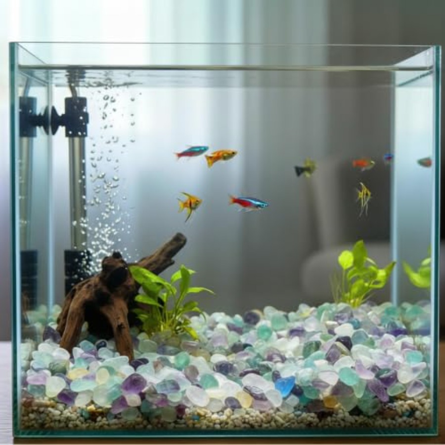 WAYBER Dekoracyjne Kryształowe – Aquarium Fish Glass recenzja i cena