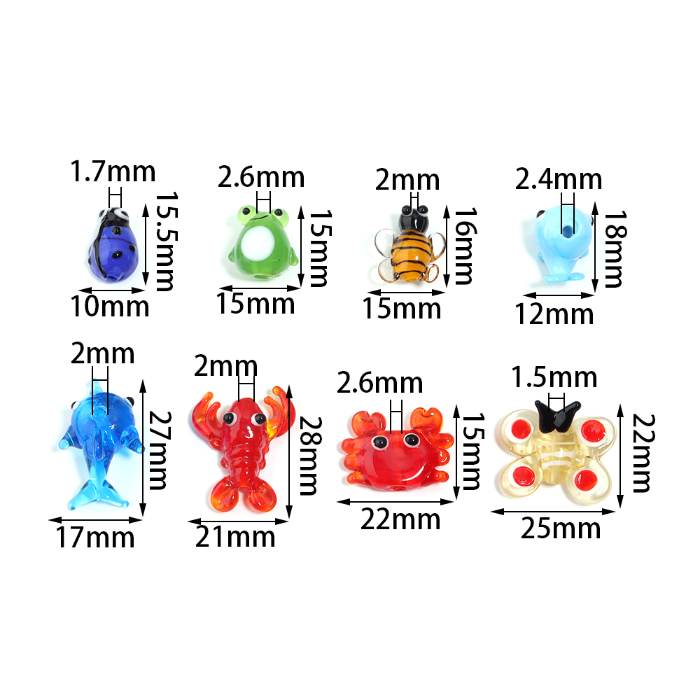 2Pcs Szklany wisiorek Zwierzęt – Aquarium Fish Glass recenzja i cena