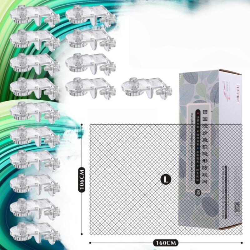 (BF06) 1 szt. Siatka do akwari – Aquarium Fish Jump Guard recenzja i cena
