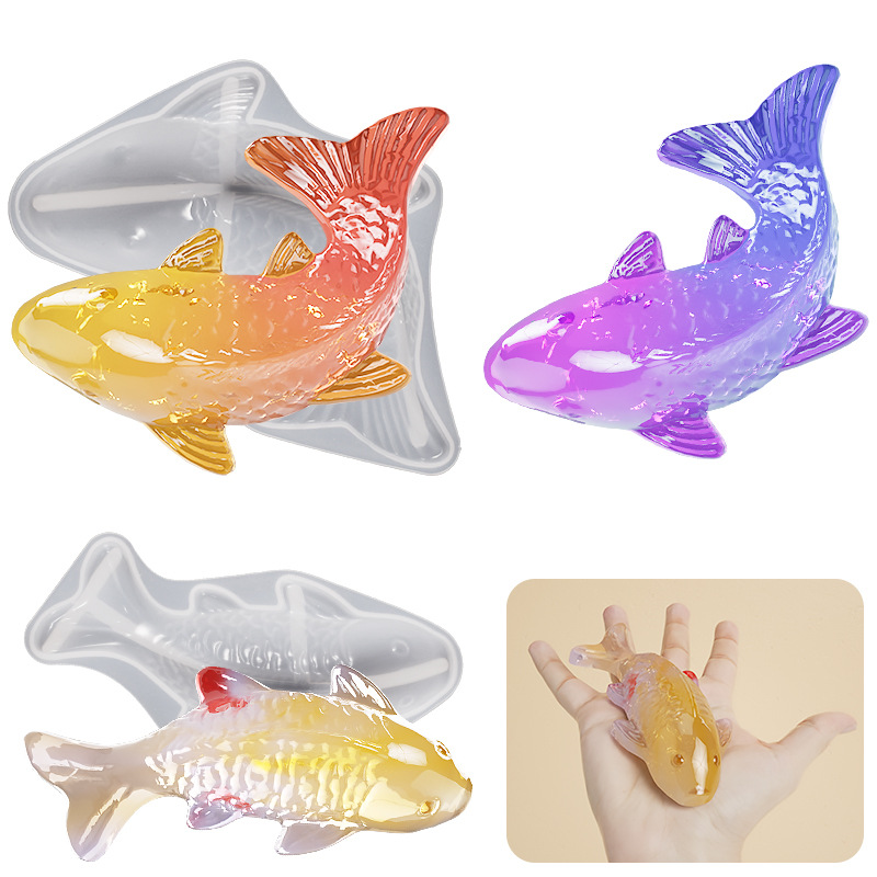 Forma silikonowa do żywicy epo – Aquarium Fish Koi recenzja i cena
