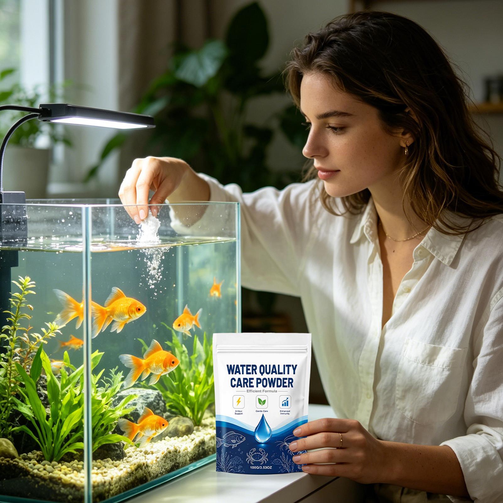 100g Proszek do wybielania wod – Aquarium Fish Tank Cleaner recenzja i cena