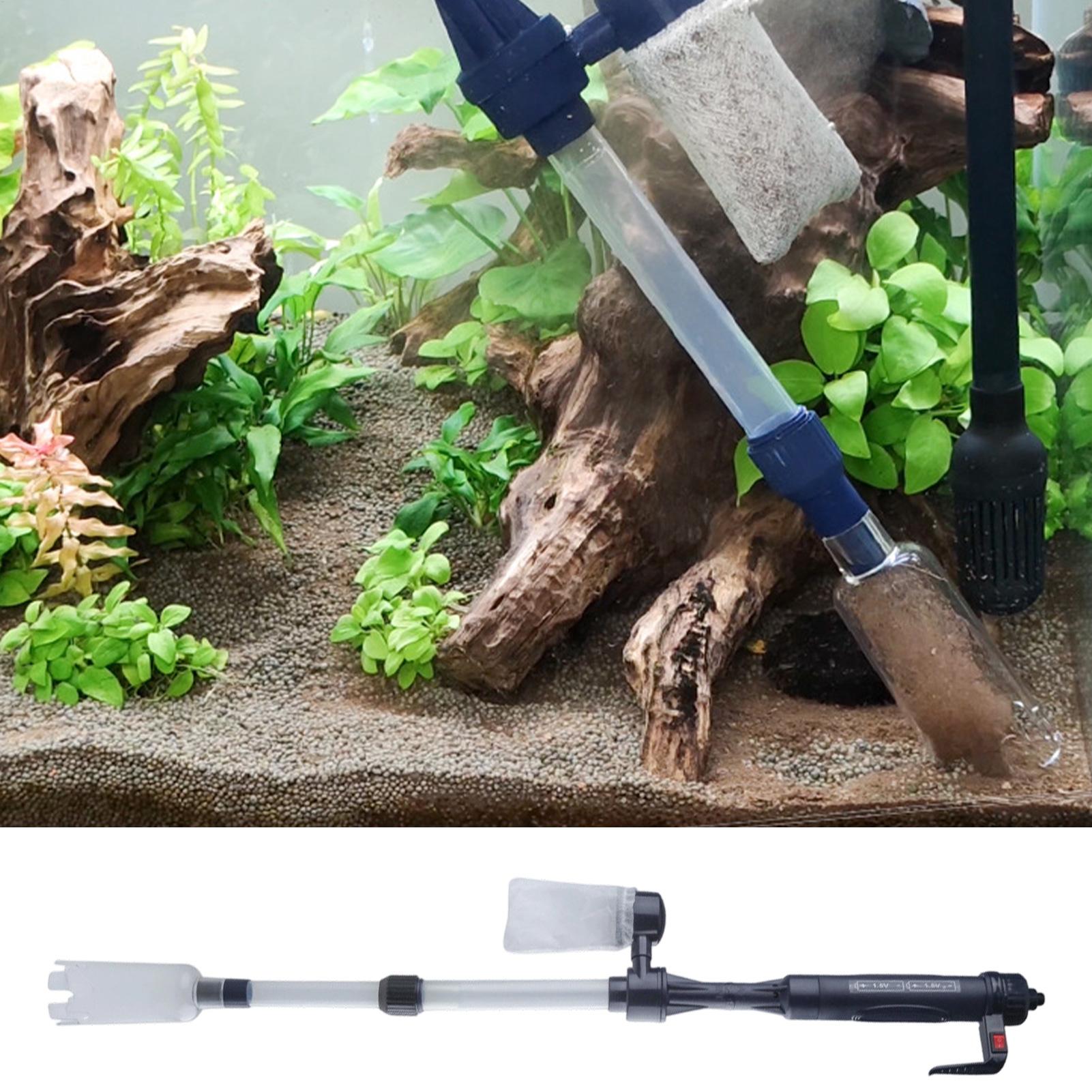 Elektryczny, teleskopowy, regu – Aquarium Fish Tank Cleaner recenzja i cena
