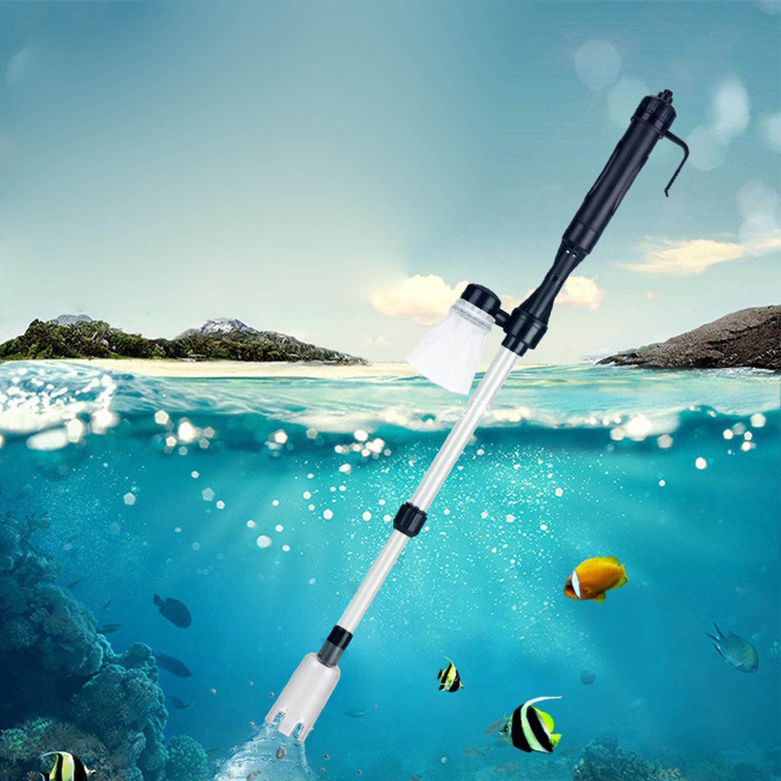 Elektryczny, teleskopowy, regu – Aquarium Fish Tank Cleaner recenzja i cena