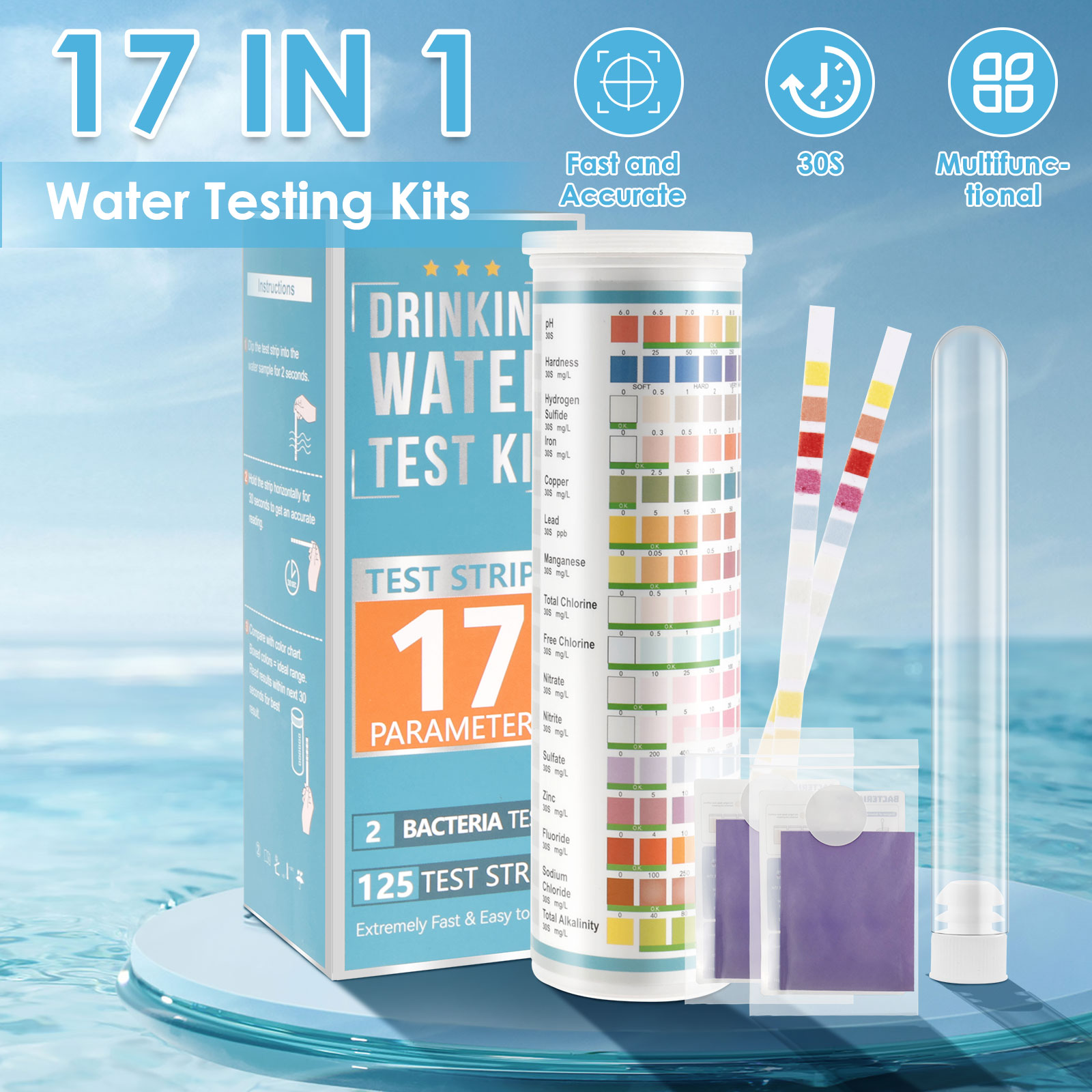 5-17 w 1 Paski testowe do akwa – Aquarium Fish Breeding recenzja i cena