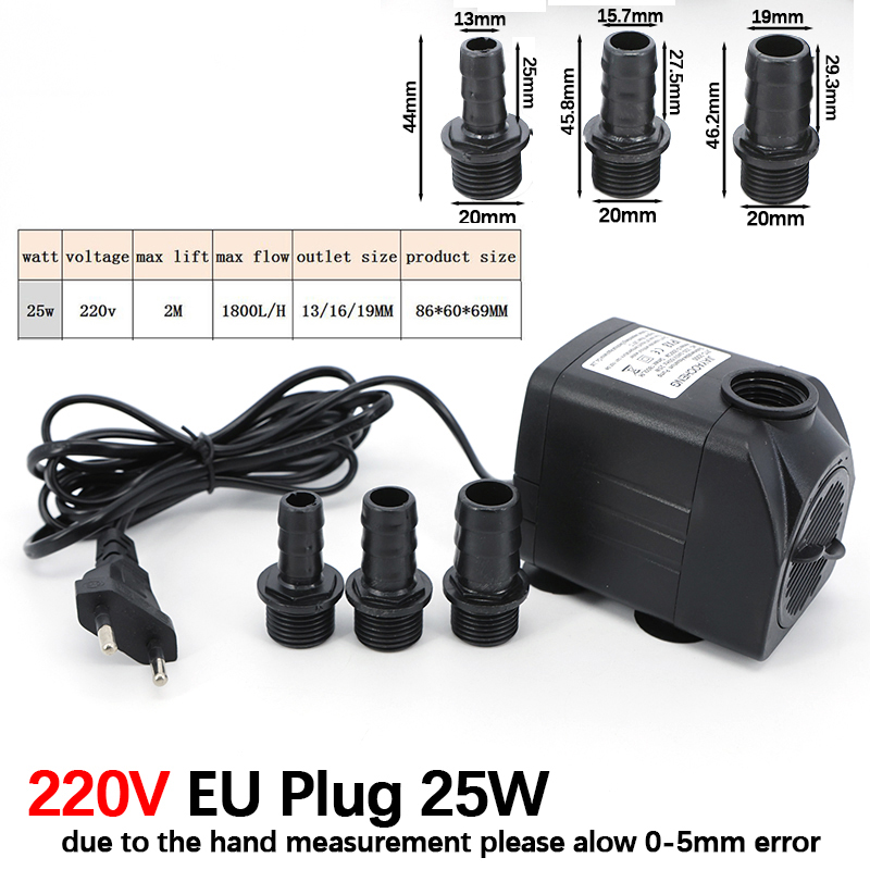 Pompa wodna zanurzeniowa AC 22 – Aquarium Fish And Supplies recenzja i cena
